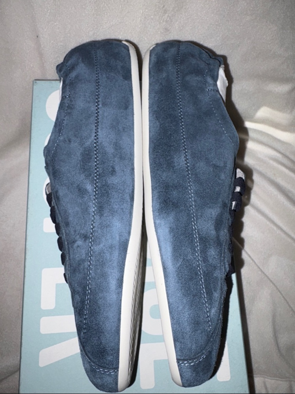 NWT Candice Cooper Dandy Sneakers in Blue Velvet Suede - Picture 12 of 14